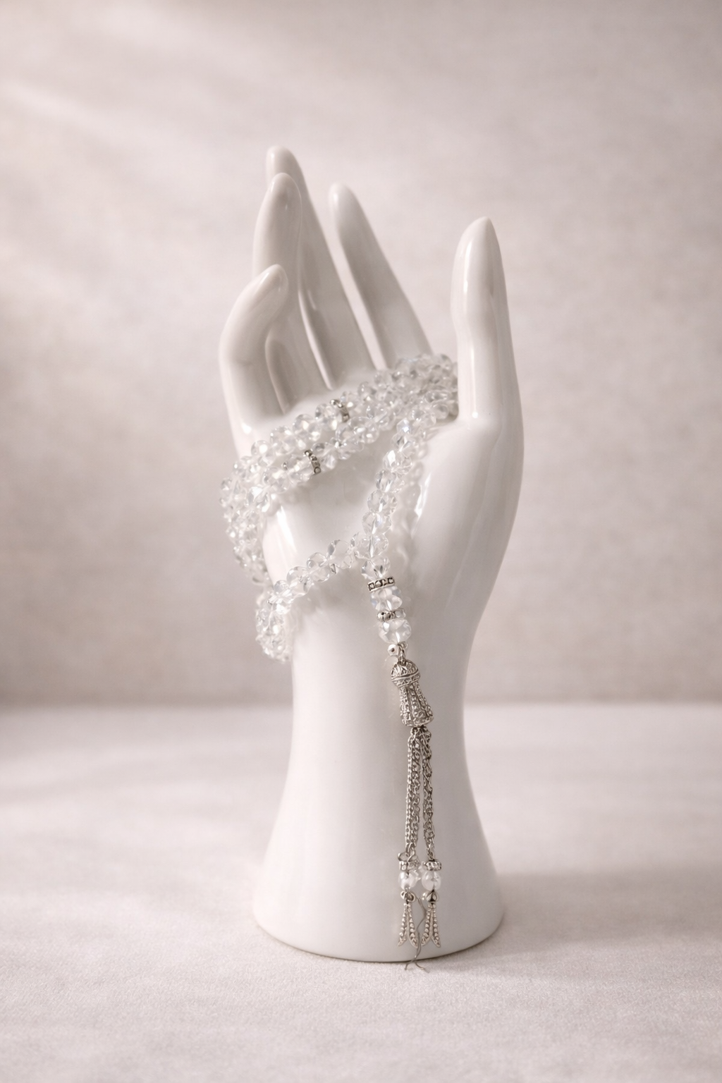 Premium Tasbih Crystal Clear