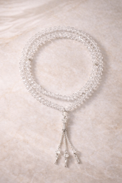 Premium Tasbih Crystal Clear