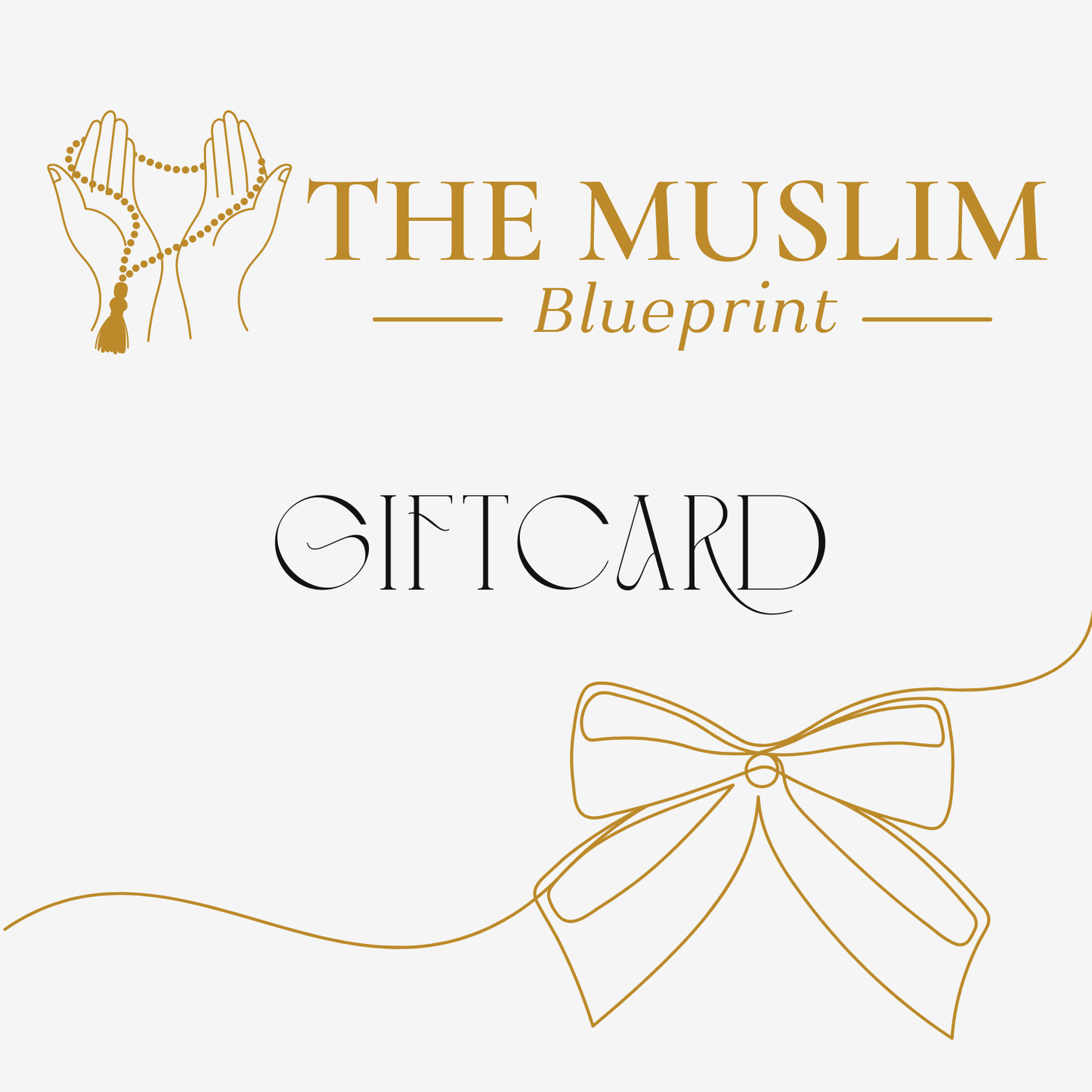 The Muslim Blueprint Giftcard